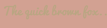 Image with Font Color B9A682 and Background Color D2A192